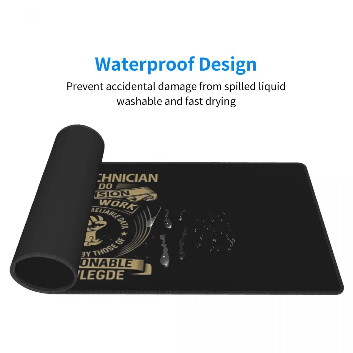 Ldar Technician T Shirt - We Do Precision Job Gift Item Tee Rubber Keyboard Pads