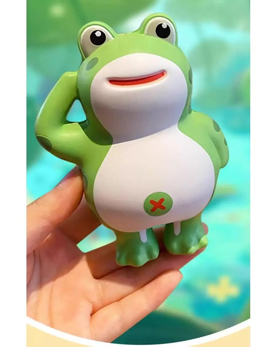 نموذج الضفدع للتكتيف، muñeca suave de rebote لينتو، تمثال دي دي ديبوجوس أنيمادوس بارا نينيو نينا، جوجيت بارا نينوس،