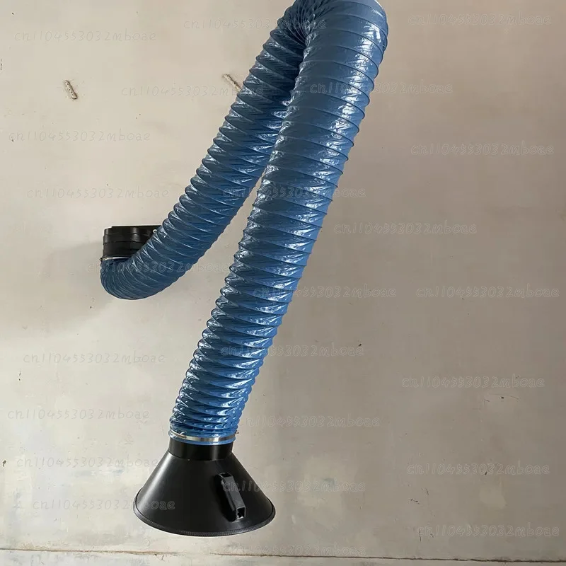 Suction Arm Smoking Vacuum Telescopic Arm High Temperature Resistant Flame Retardant Mechanical Arm Folding Smoke Exhaust Pipe