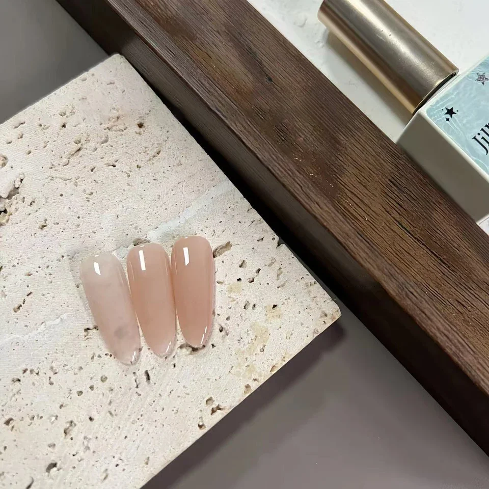 1pc 10Ml Nude Pink Gel Nail Polish God Girl Varnish Soak Off UV/LED Gel Polish Translucent Gel Polish Long Lasting High Shine