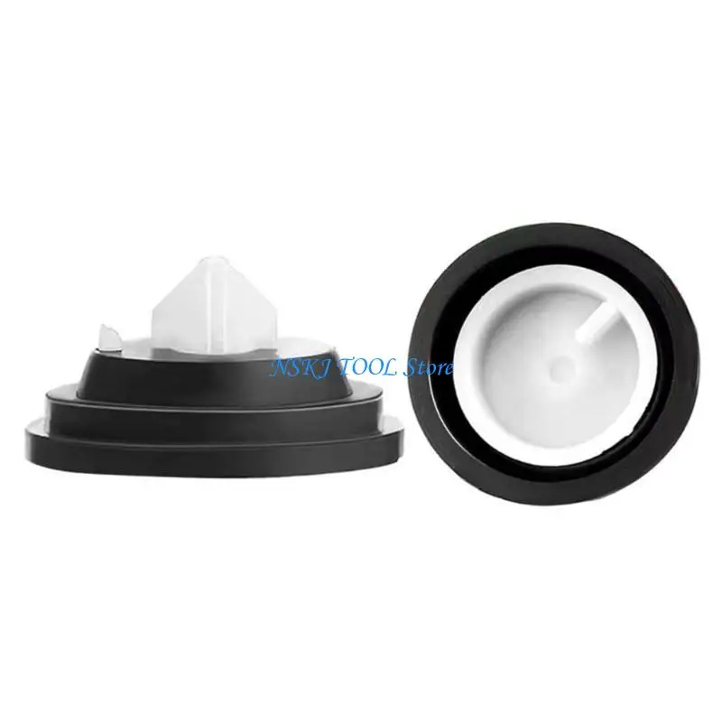 L8RC Toilet Tanks Valves Seal Diaphragm Craft of Sturdy Silicone Materials Use