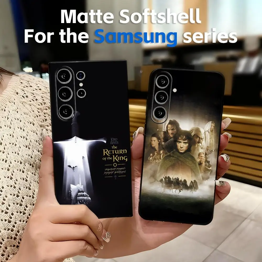 Classic movies T-The L-Lord Of The R-Rings Phone Case Soft Black For Samsung S26 S25 S24 S23 S22 S21 S20 Plus Ultra Note20
