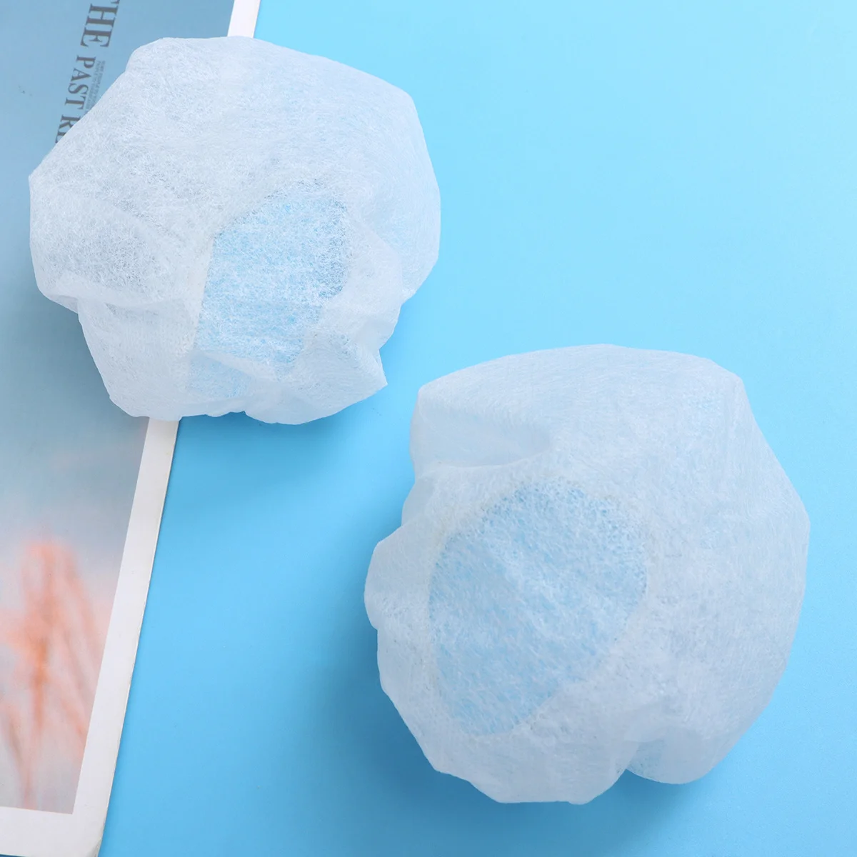 

100Pcs Disposable Headphone Covers Nonwoven Stretchable Ear Pads Replacement Earpad Cover for Internet Bar Sanitary Protection