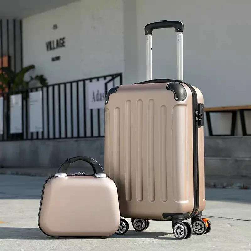 New Rolling luggage set suits and travel bags with spinner wheels 20\'\' carry on cabin trolley luggage big large capacity