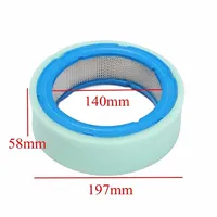 Air Filter+Pre Filter Sponge Set Is A Great Replacement For 394018 394018S 392642 Vanguard V-Twin 12.5-21 Engine