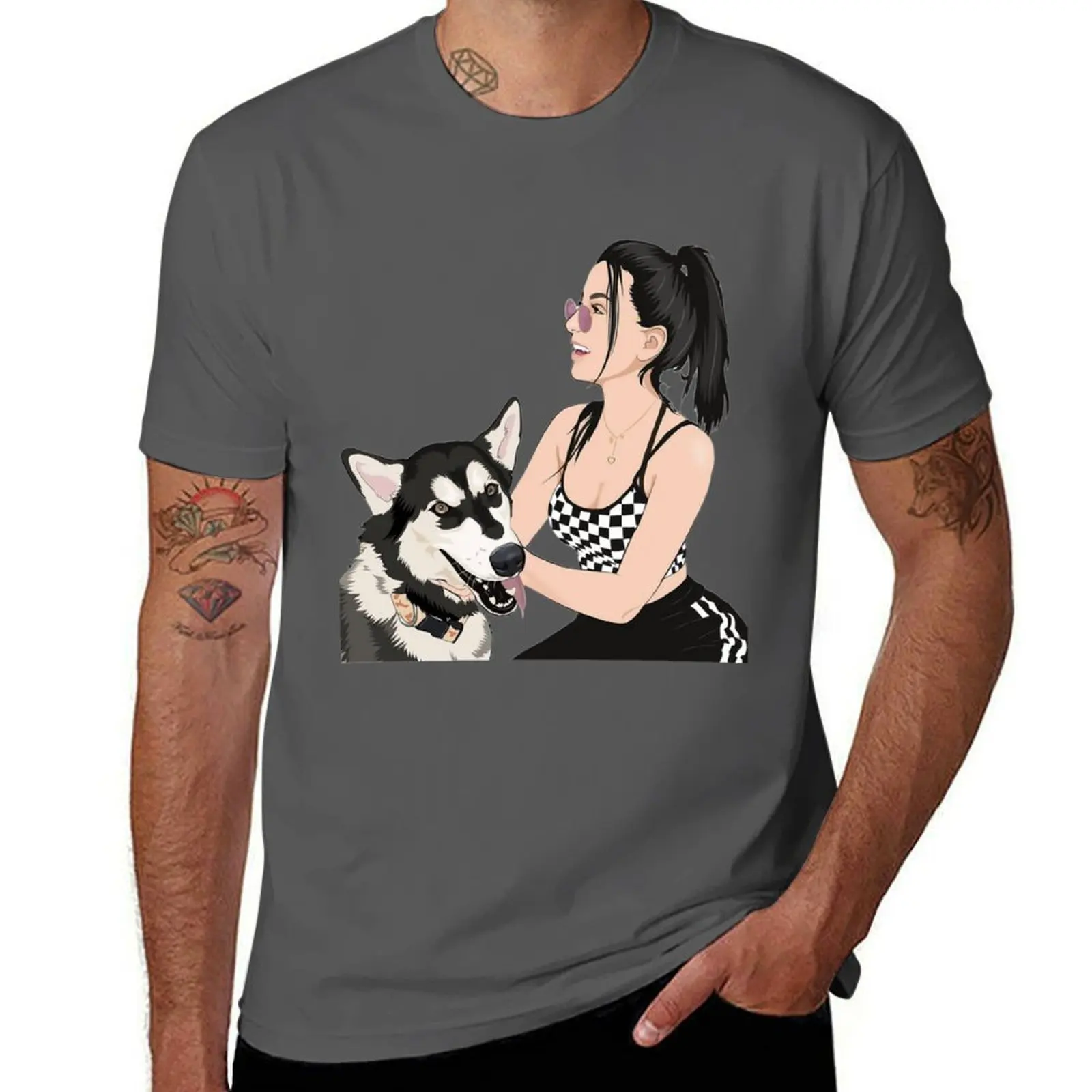 

Essential sssniperwolf T-Shirt Fashion Simple Casual Tee Shirt