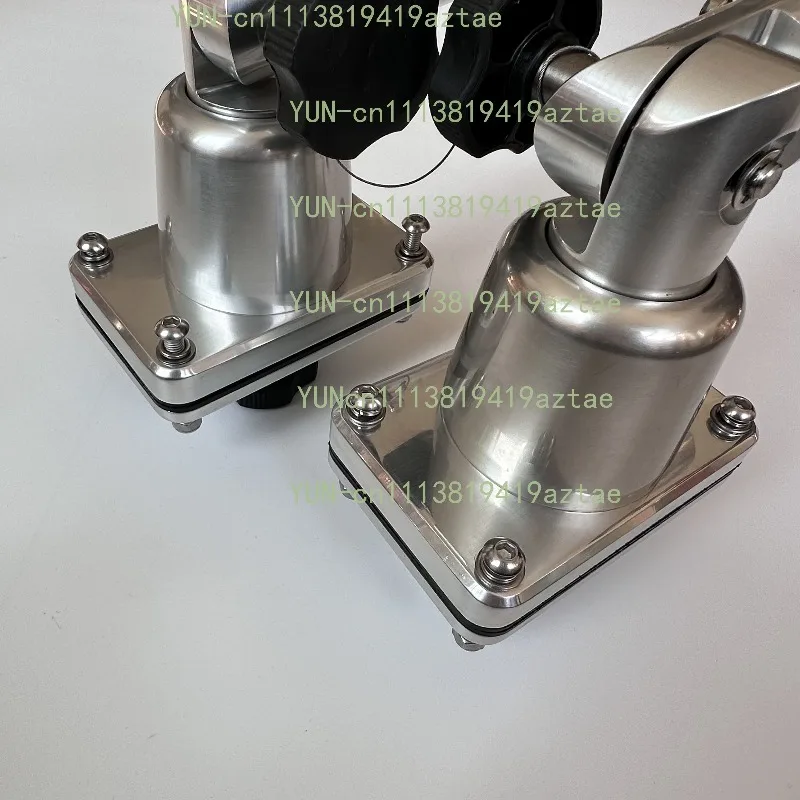 Heavy-Duty Stainless Steel Saltwater Boat Fishing Outrigger Base, Anti-Corrosion Strong Load-Bearing Easy Install Marine Bracket