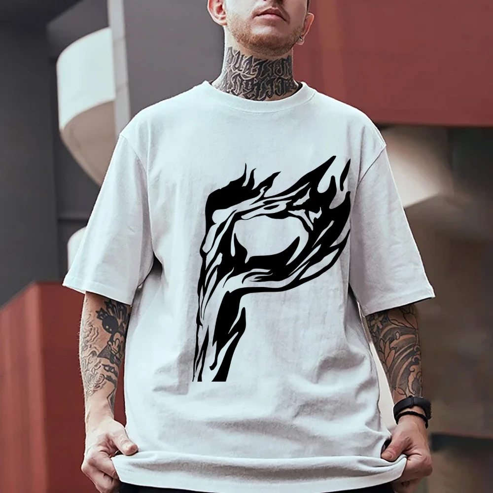 

Мужская и женская новинка 2025, летняя одежда, футболка с принтом, футболка с графическим принтом Y2k, уличная одежда Y2k, женская одежда, хлопковая одежда с круглым вырезом и коротким рукавом