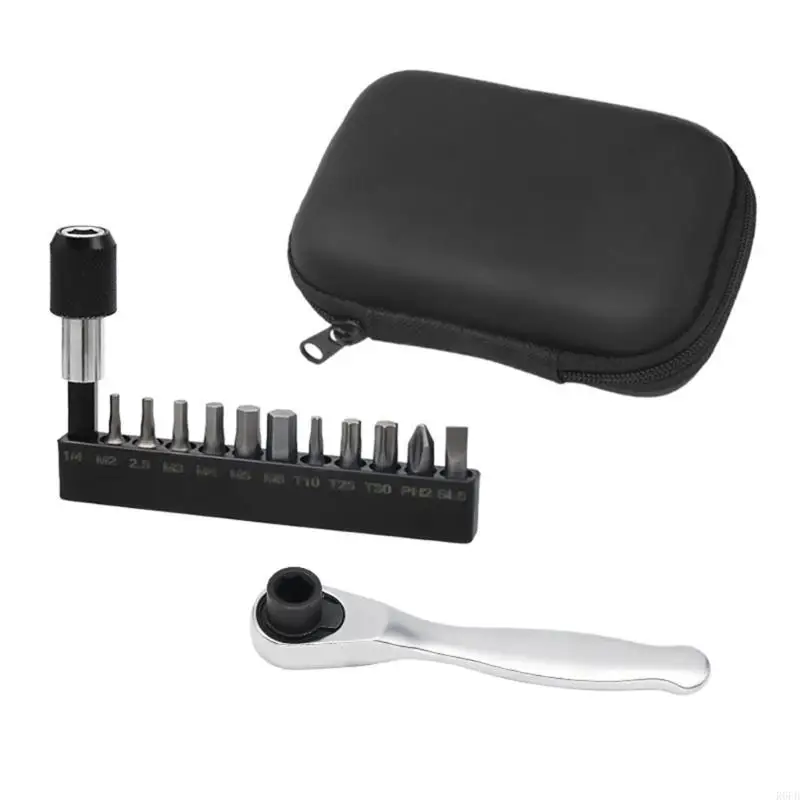 

Ratchet-гаешеры набор 15pcs 1/4 "2-24 нм велосипеды Allen Keytool Spocket Spanner R6FB