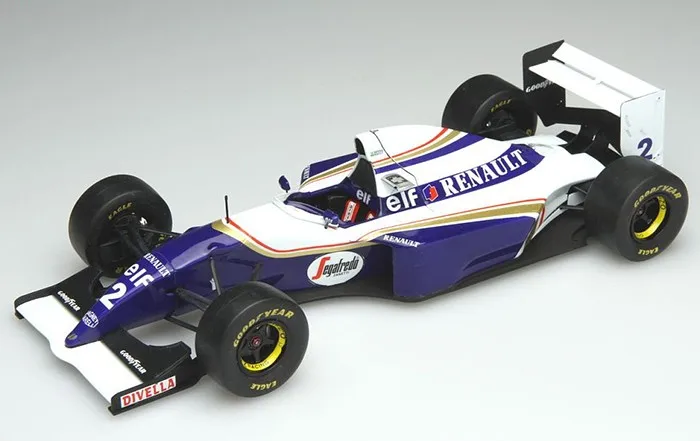 プラスチック製の車のアセンブリ,F1レース用の09058スケールのJimiレーシングカーモデル,fw16 san marino 1/20