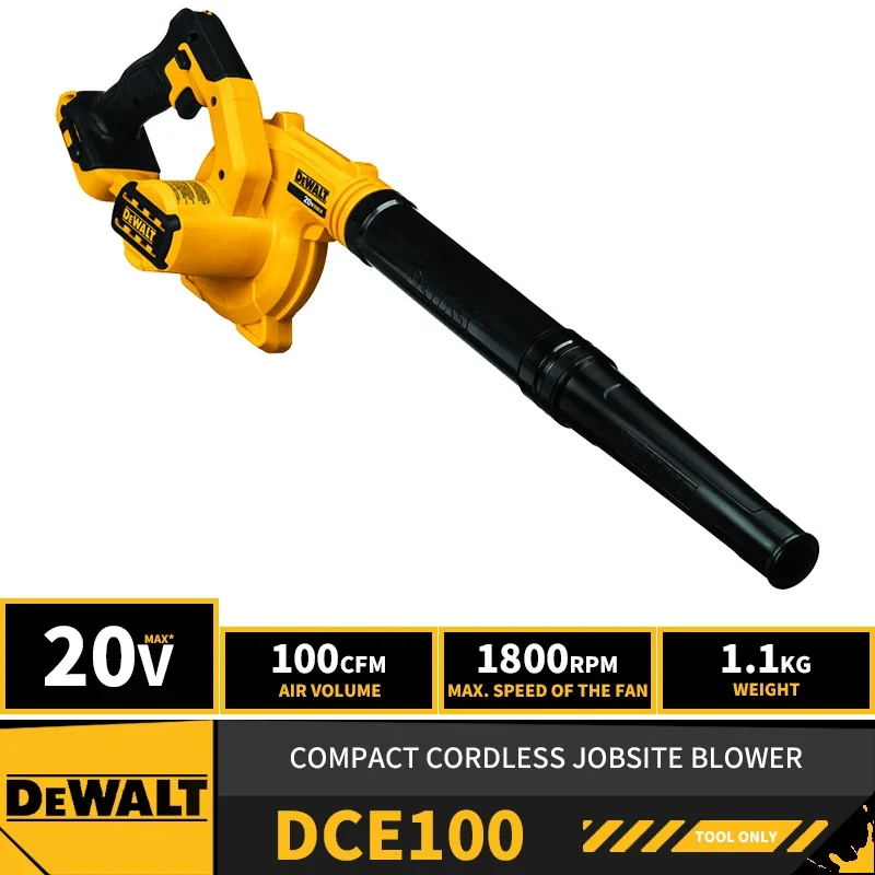 DEWALT DCE100 Compact Cordless Jobsite Blower 20V Lithium Power Tools