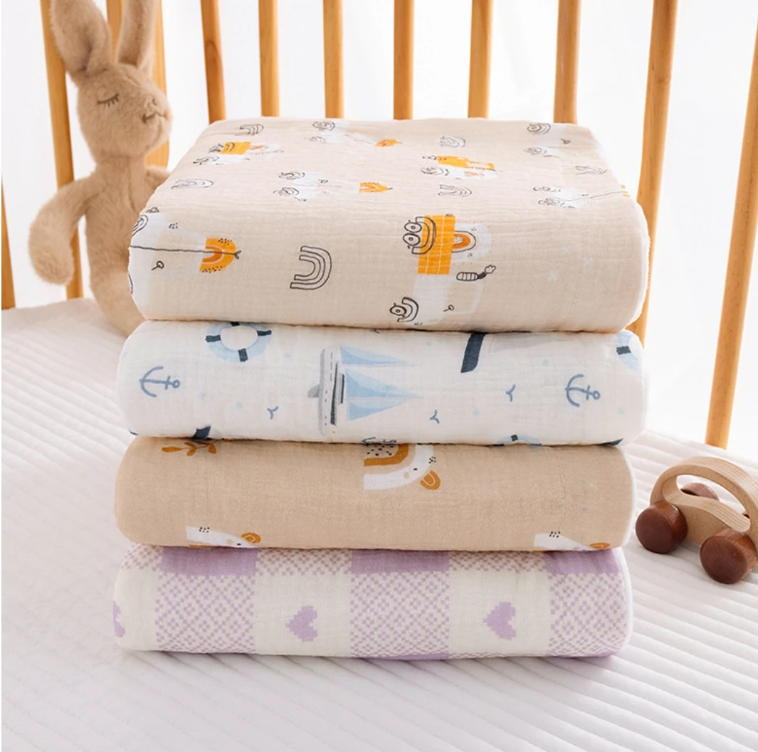 Manta de muselina para bebé re - Baby Girl Nursery Quilt reseña y precio