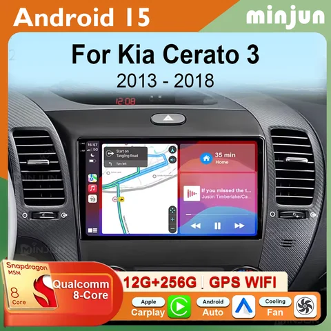기아 K3 세라토 포르테 3 YD 튜너 LHD 2013-2017용 안드로이드 15 카 라디오, 멀티미디어 GPS 비디오 오토라디오 네비게이션 스테레오 라디오 기아 K3 세라토 포르테 3 YD 튜너 LHD 2013-2017용 안드로이드 15 카 라디오, 멀티미디어 GPS 비디오 오토라디오 네비게이션 스테레오 라디오