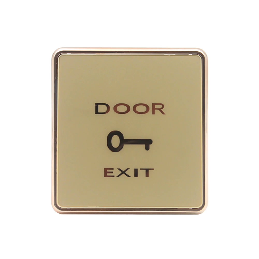 Golden Exit button switch durable access door switch button automatically reset the normally open signal release push button