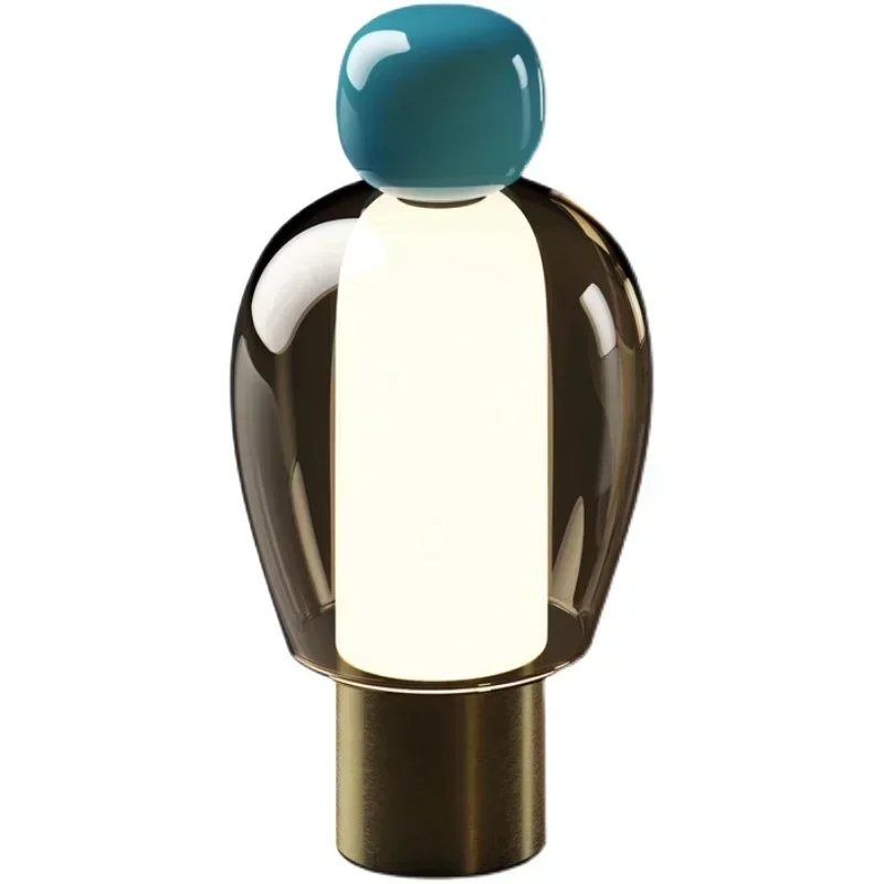 الأصلي نسخة USB مريحة شحن ضوء الحد الأدنى غرفة نوم الديكور LED دراسة غرفة المعيشة منضدية الديكور لمبة مكتب #6