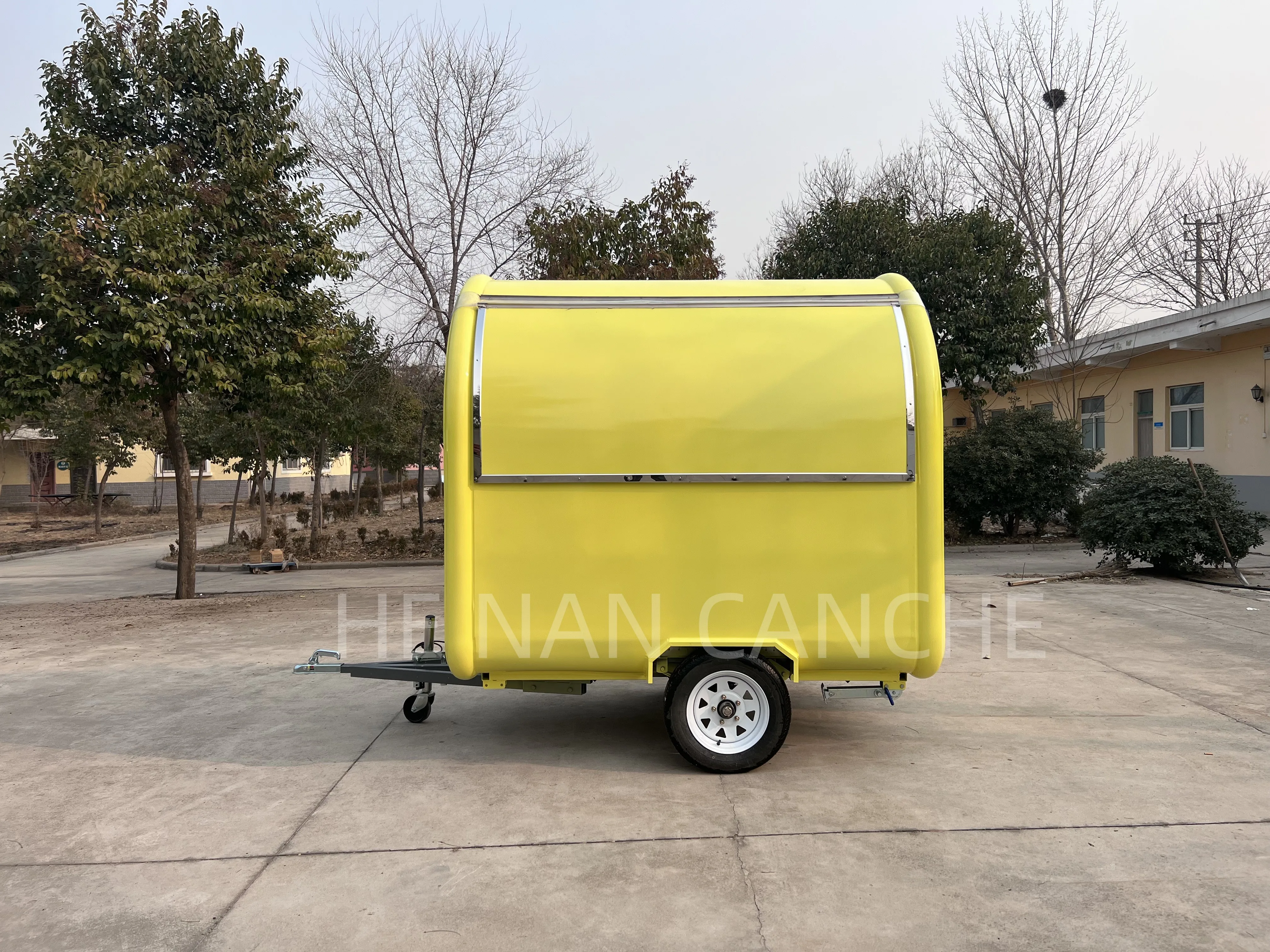 DOT/CE Certification Food Car Van Food Trucks with Trailer Oven Mobile Bar Trailers Pizza Trailer Food Truck