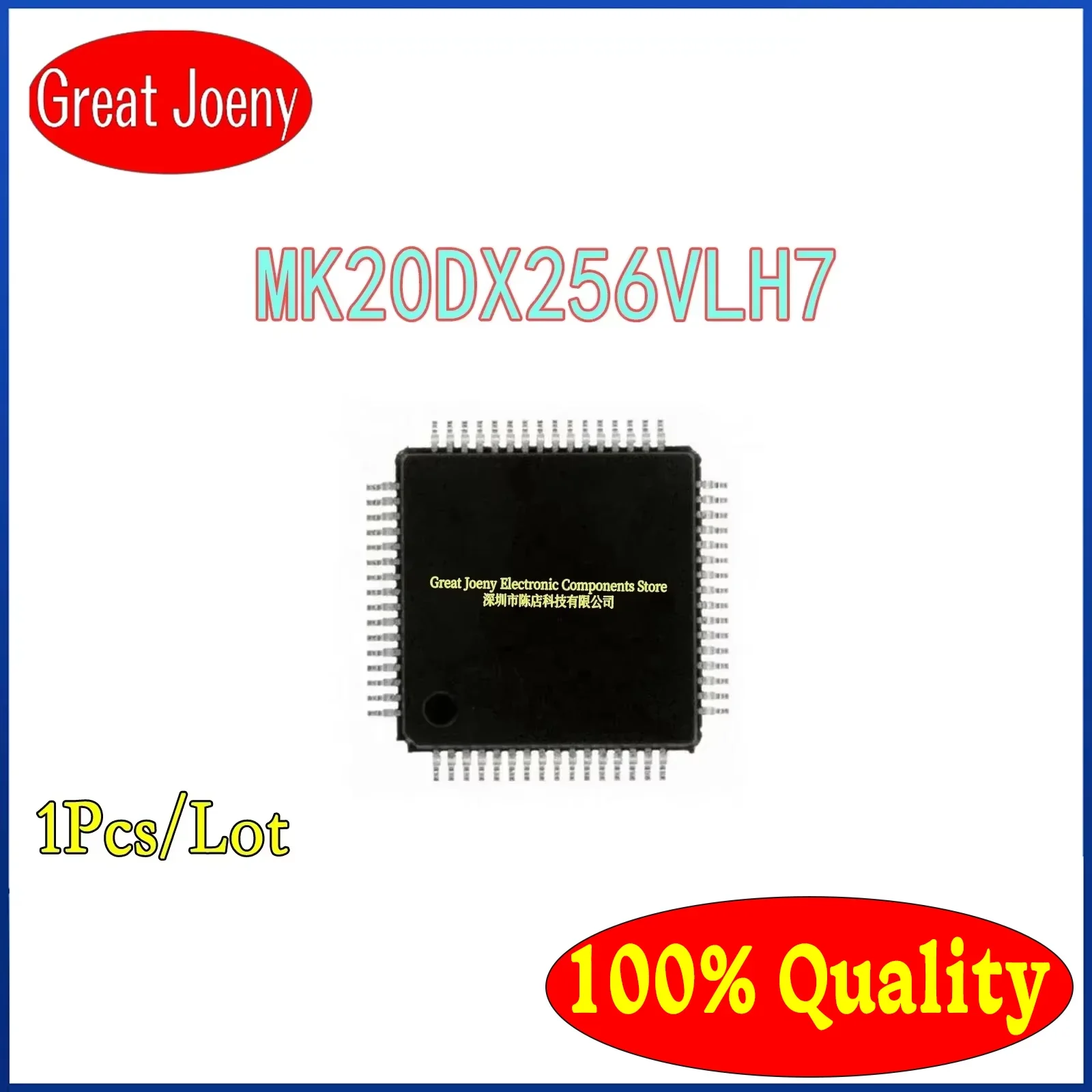 

100% New MK20DX256VLH7 MK20DX256VLH MK20DX256 IC MCU Chipset LQFP-64 Bulk Best Price Electronic Parts