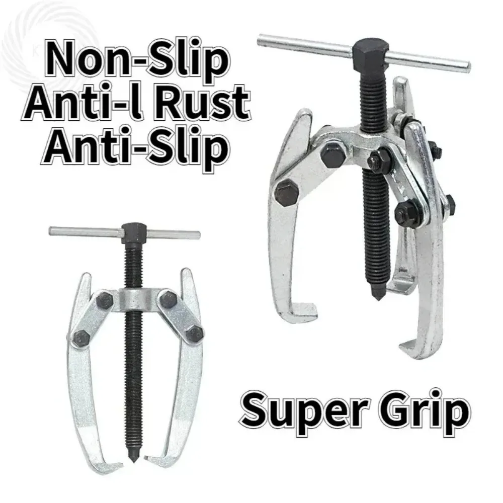 10-80mm Auto Repair Mechanic Tools 2 Jaw/3 Jaw Steering Wheel Extractor Automotive Gear Pullerr Bearing Wiper Chain Removal Tool