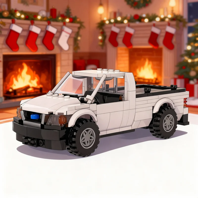 

330pcs MOC City Champions Inspired Forded XL Model Building Blocks Assemble Christmas Gifts Toys DIY Architecture Idea Education