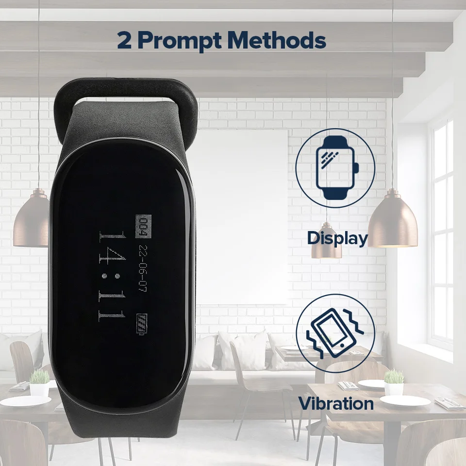 RETEKESS TD154 Küchen-Pager, Kellner-Rufsystem, Restaurant-Pager, 4 wasserdichte Uhrenempfänger, Sender für Kaffee, Bar, Hotel – Detail 8