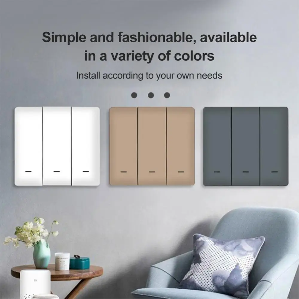 Interruptor de fogo único 16a controle remoto ue 86 tipo interruptor 1/2 gang interruptor de luz sem fio nova casa inteligente tuya