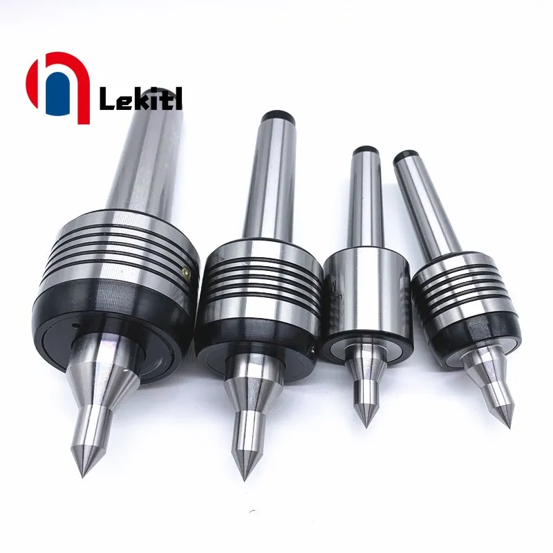 MT1 MT2 MT3 Precision Lathe Live Center Triple Bearing CNC Live Revolving Milling Center Taper Machine Rotary Thimble