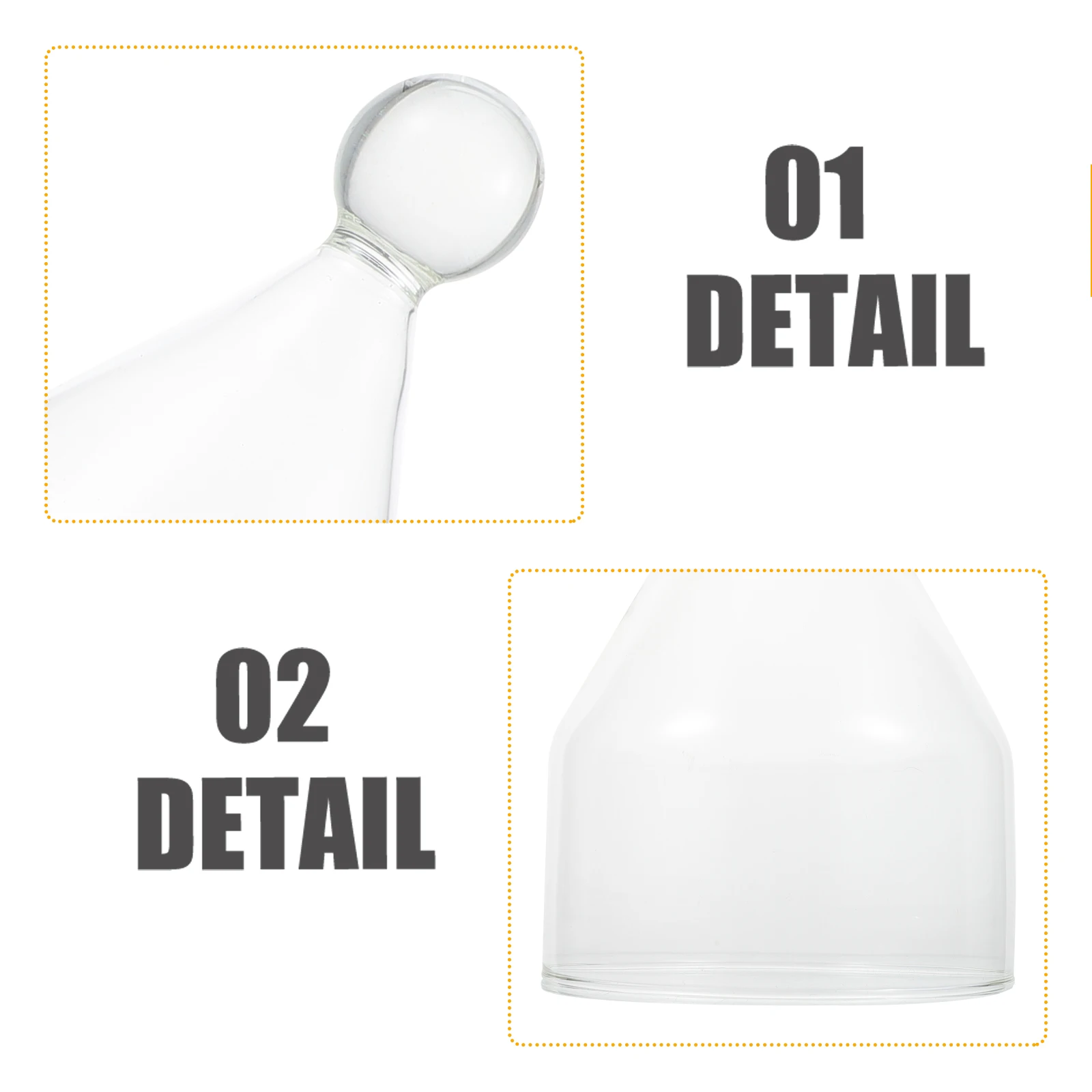 

Glass Food Cover Premium Material Safe Elegant Dessert Cake Snack Wine Tasting Portable Lightweight Easy Clean