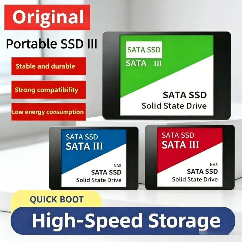 

Ultra Thin Design for Mac PC File Storage Original External Portable SSD USB 3.1 Interface High Speed Solid State Drive 560MB/s