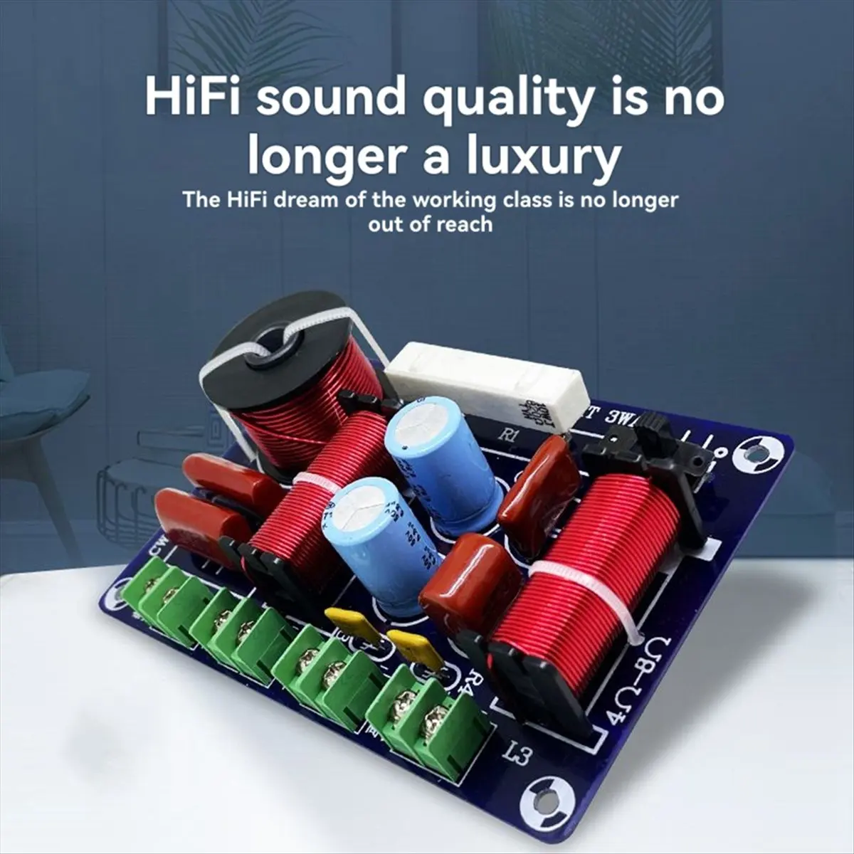 A10I 3-Way 250W 850/5200Hz Frequency Divider Filter Audio Speaker Crossover Module DIY Medium Hifi Stereo Audio Systems