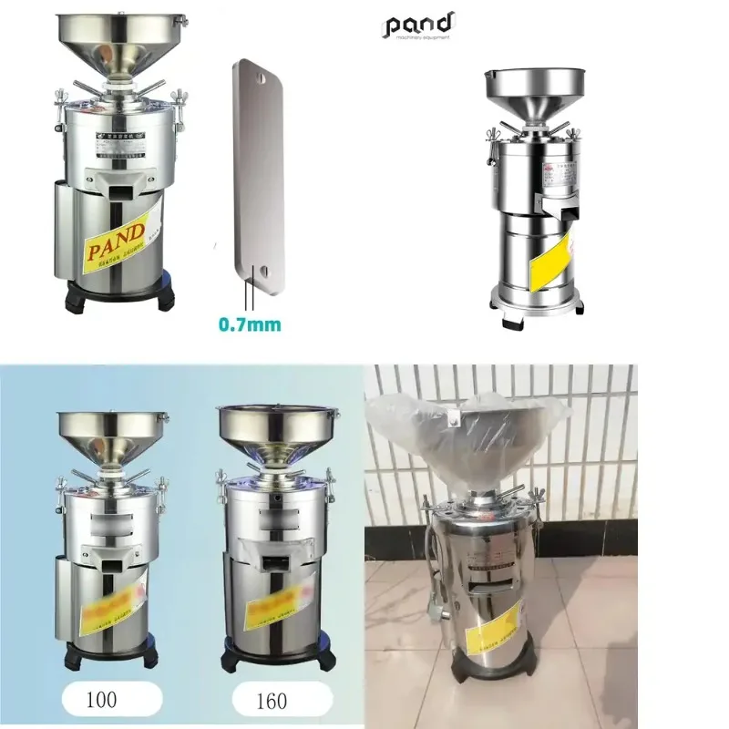 Commercial & Household High Speed Peanut Butter Machine, Efficient Nut Butter Making Equipment