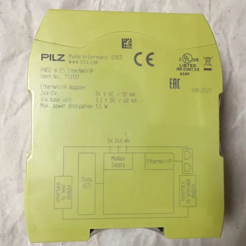 New and Original Pi-lz 772137 EtherNet/IP Communication Module for Multi2 Controller IP20 24VDC PN-OZ Series Good Price