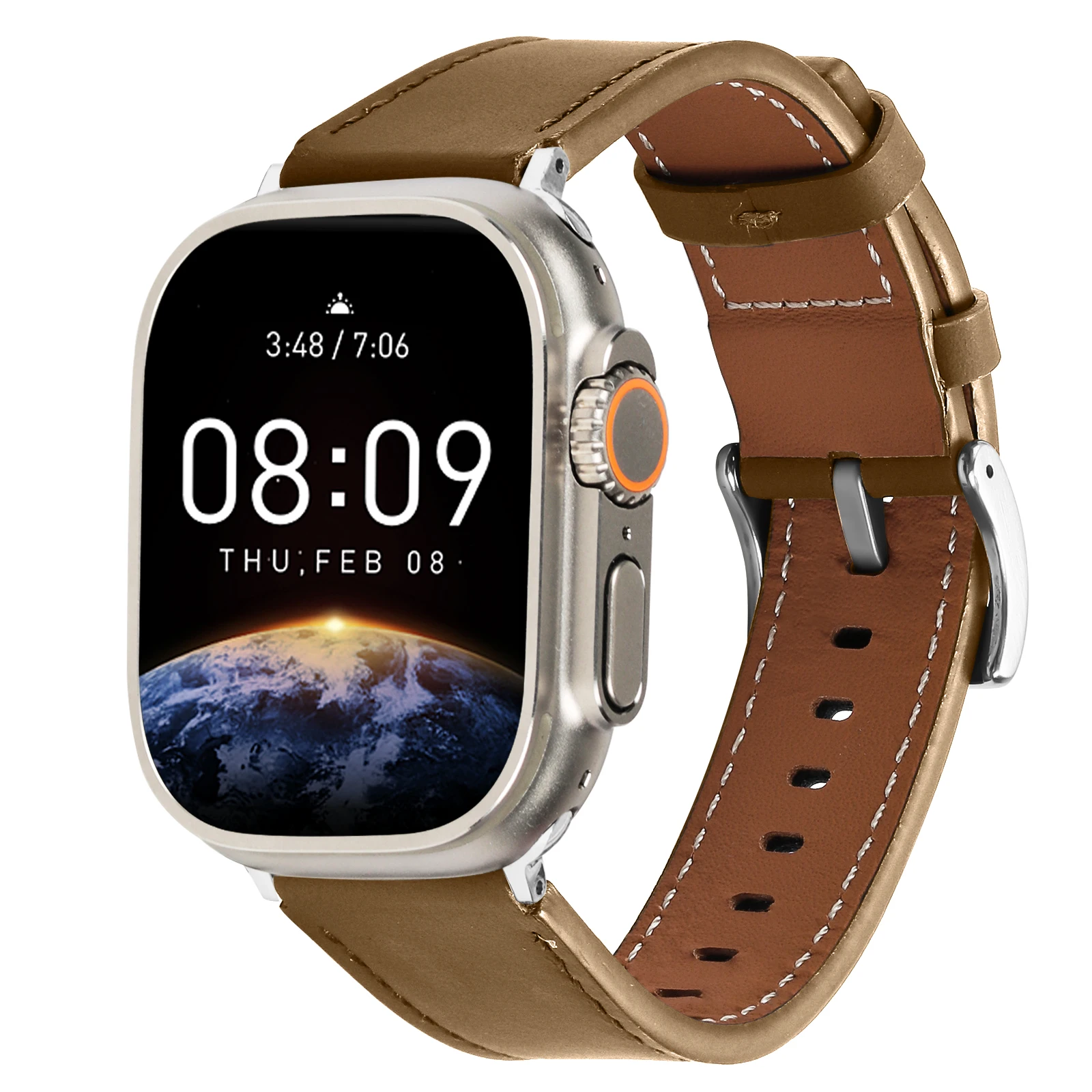 Bracelet pour Apple watch Ultra 49mm 44mm 40mm 46 42mm 41mm 45mm 38mm bracelet ceinture bracelet en cuir iWatch série 10 9 8 7 3 4 5 6 se 2