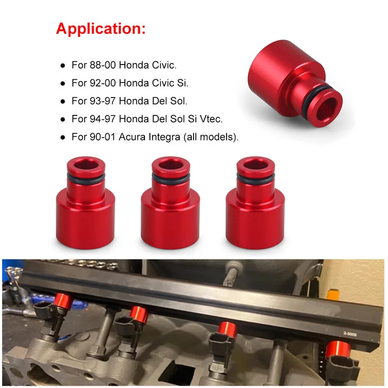 

Для Honda Civic Acura RDX B16 B18 D16 двигатели топливный инжектор цилиндр адаптеры