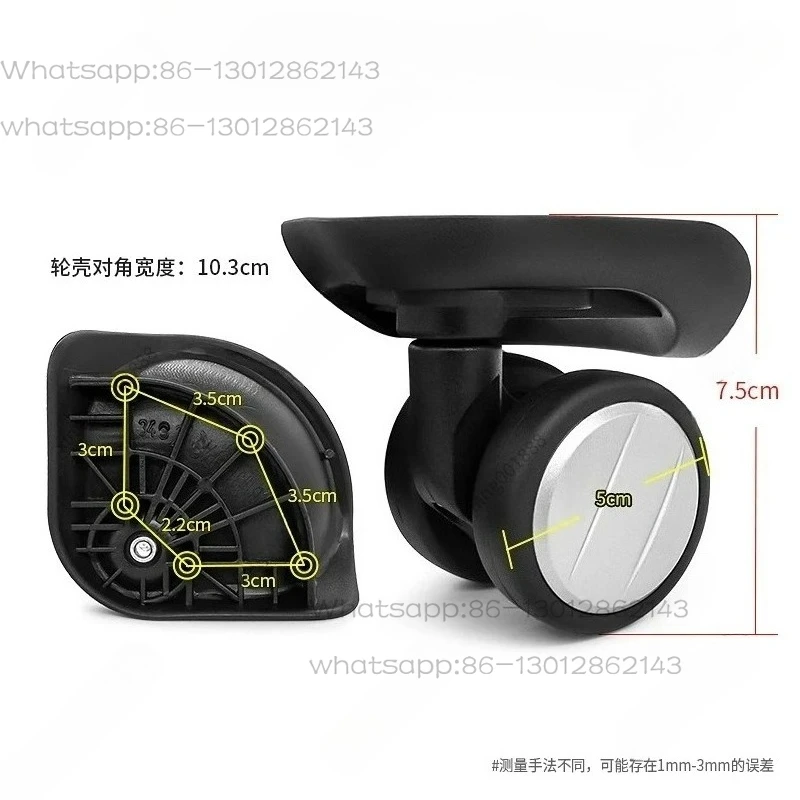 

For Samsonite Suitcase Wheel Replacement, Trolley Suitcase Accessories A1#31/B1#31 Swivel Wheels