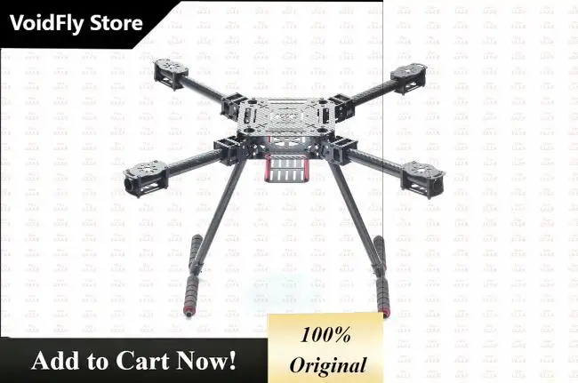 VoidFly ZD550 550mm / ZD680 680mm Carbon fiber Quadcopter Frame FPV Quad with Carbon Fiber Landing Skid F550