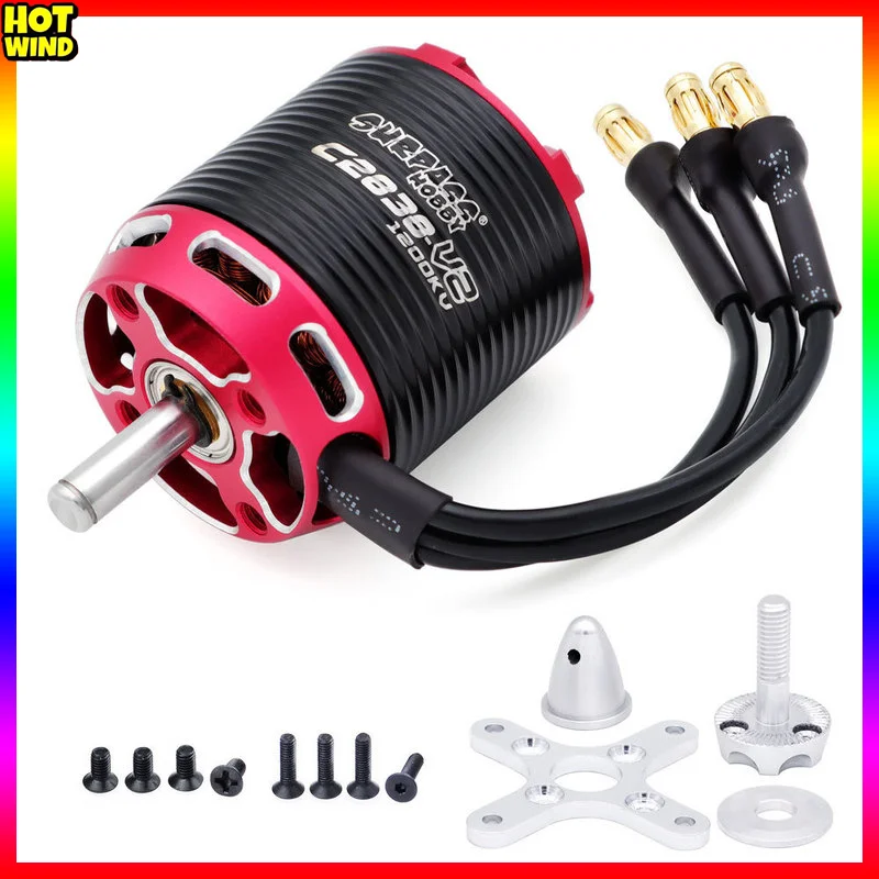 

Версии C2822/c2826/c2830/c2834/c2838 V2, бесщеточный двигатель со стандартным стандартом, подходит для радиоуправляемых самолетов и аксессуаров