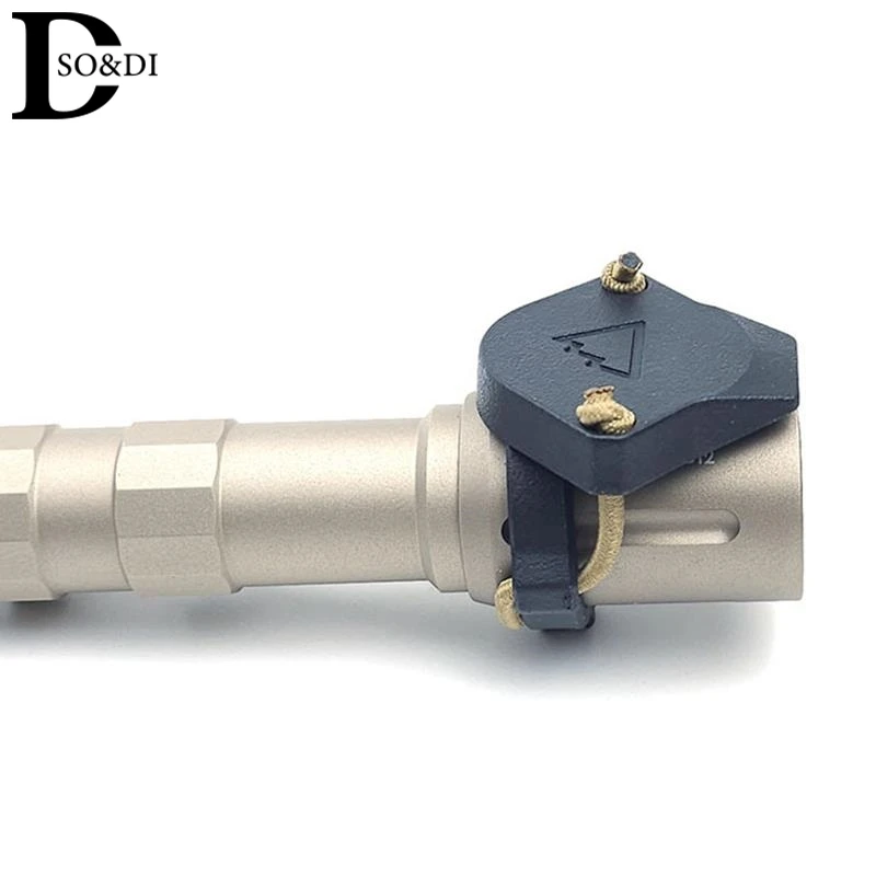 Flashlight Protective Cover Lights Front Lens Cap For M300 M600 M952V M951 Light Protector Covers