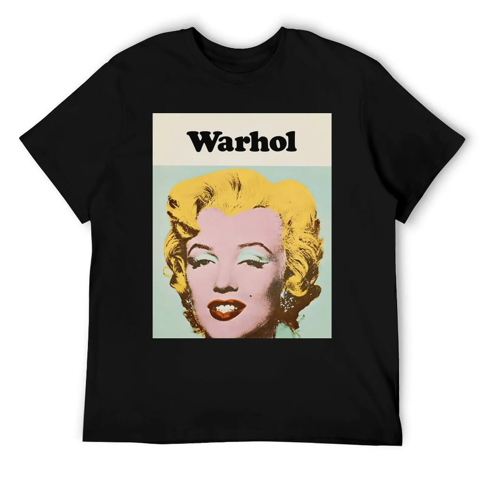 

Andy Warhol Exhibition poster 1971 T-Shirt t shirts for man cotton t shirts for man cotton soft T-Shirt