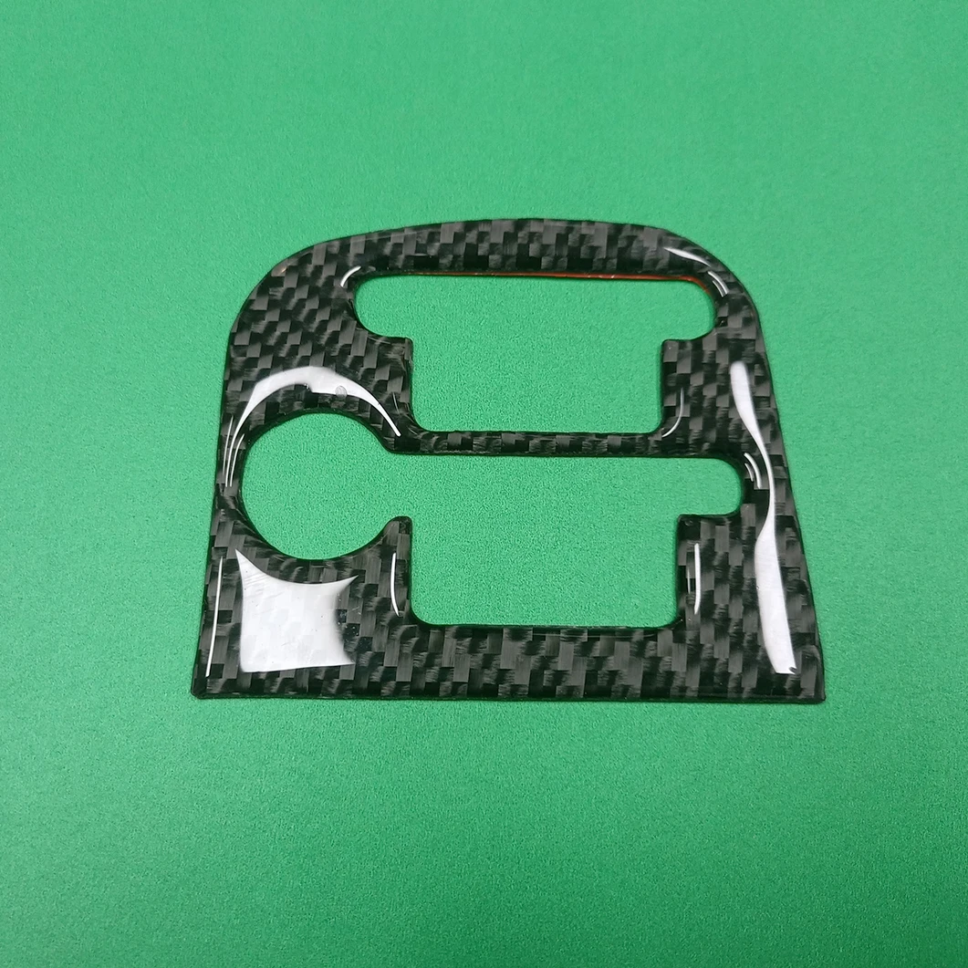 Para alfa romeo 159 fibra de carbono 05-11reequipamento painel interruptor do farol borda decorativa tira interior adesivo