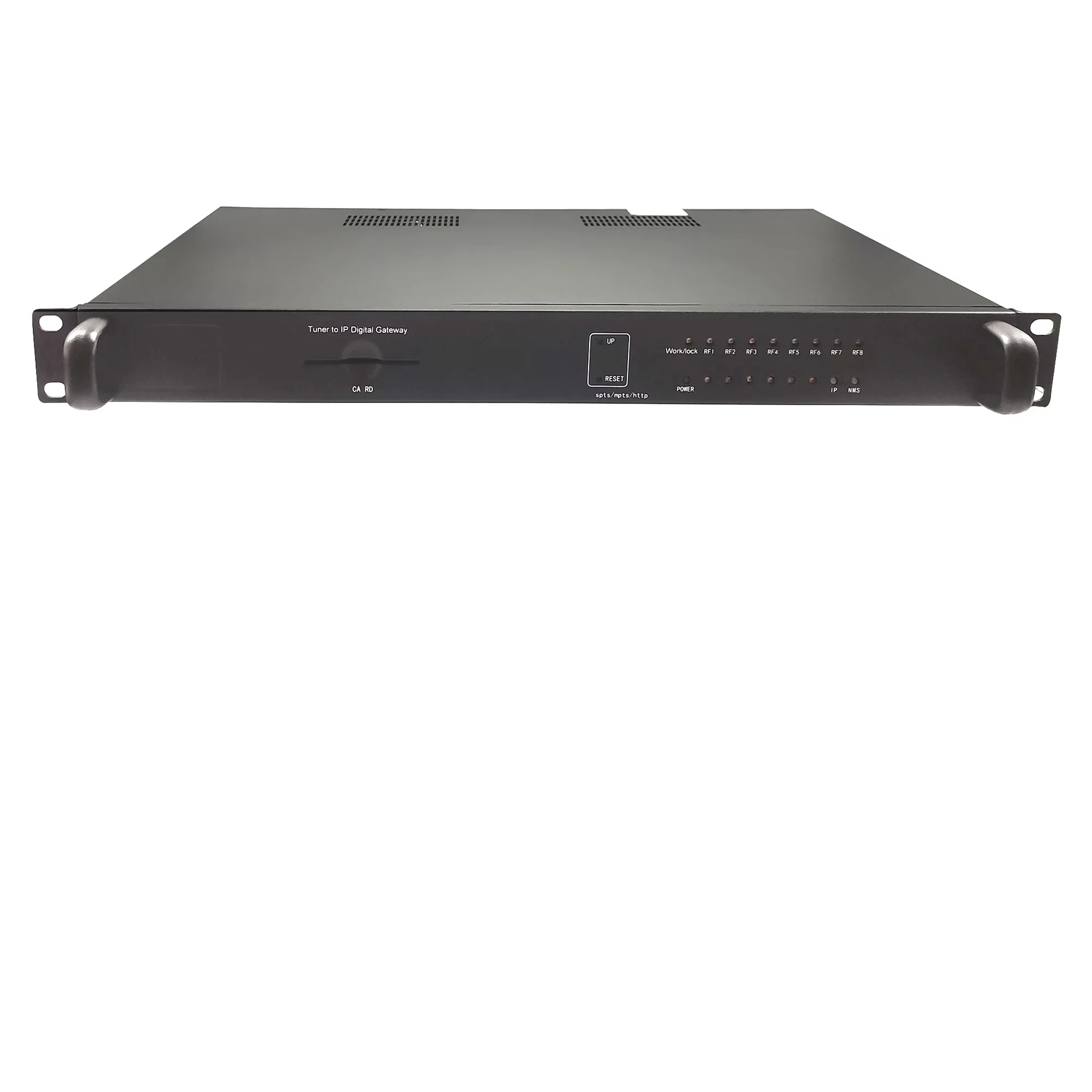 8 channel digital gateway stream receiver Modulator Tuner Modulator tuner to IP DVB-S2 DVB-T T2 DVB-C ISDBT to IP