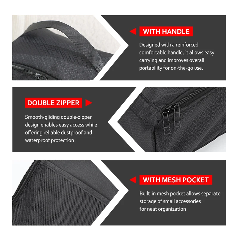 Car Logo Oxford Cloth Shoe Bag Portable Storage Shoes Pouch For Hyundai Tuscani Tiburon I30 I20 IX35 I40 Tucson Sonata Velost - view 5