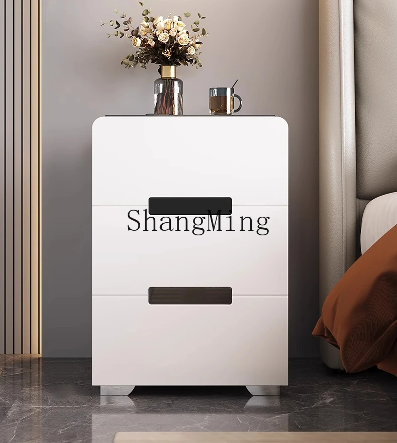 

CL safe household new bedside table safe integrated cabinet with smart bedside fingerprint password