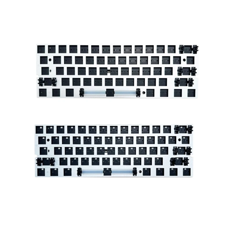 61-Key Corded Customizable Keyboard for Gaming Featuring Control Chip Functionality Mechanical Keyboards Keypad