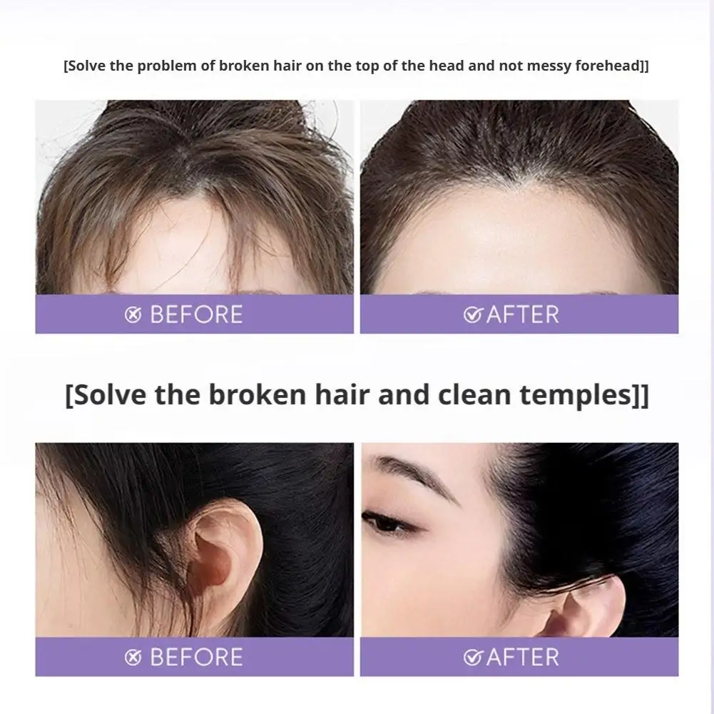 

Восковая палочка для волос для парика Профессиональная восковая палочка для волос Гель-крем Нежирный стиль Восковая палочка для волос для мужчин и женщин Артефакт сломанных волос