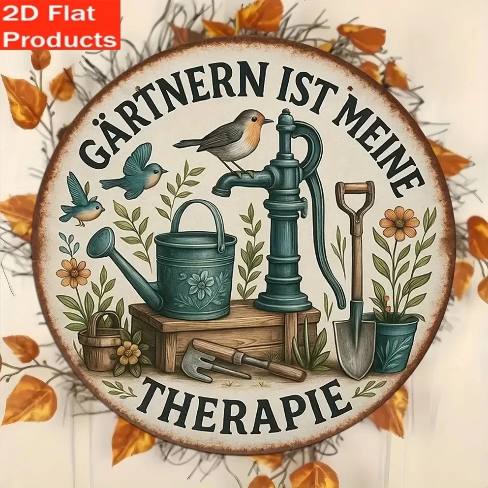 2D Flach: 1 Vintage-Gartenschi – Gardening Tools German Bewertung und Preis