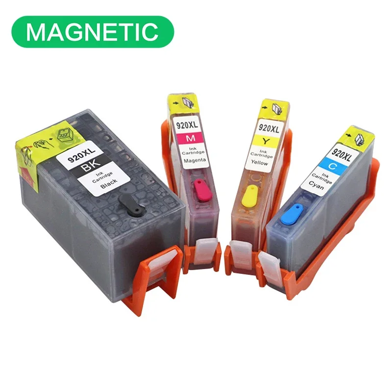 920 920XL Ink Cartridge Compatible For HP 920 Refill Cartridge With ARC Chip For HP Officejet 6000 6500A 7000 7500 7500A Printer