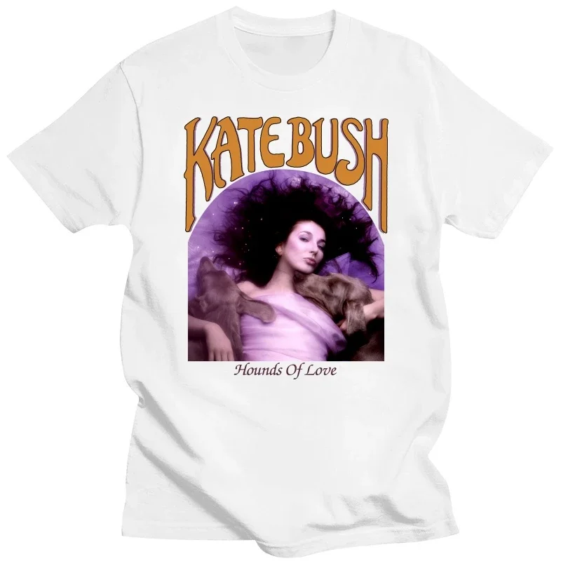 Inspired Kate Bush Hounds Of Love Short SLeeve White unisex T-shirt S101