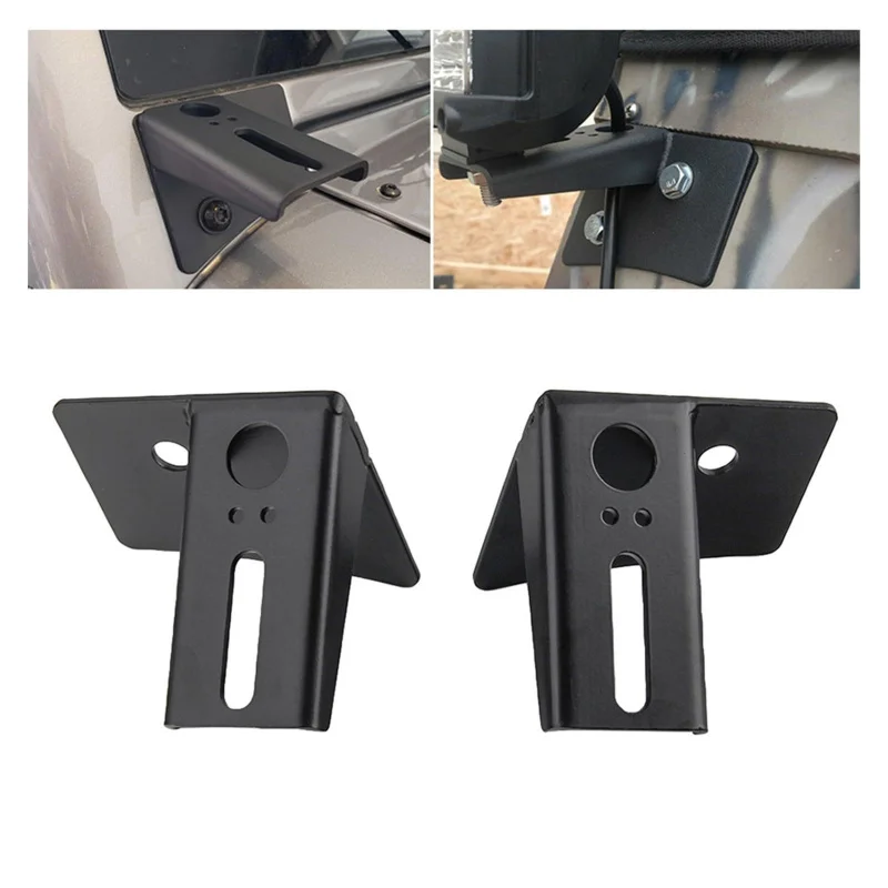 

Подходит для JK A-Pillar, светодиодный шарнир для лобового стекла, рабочий монтажный кронштейн для вспомогательного освещения