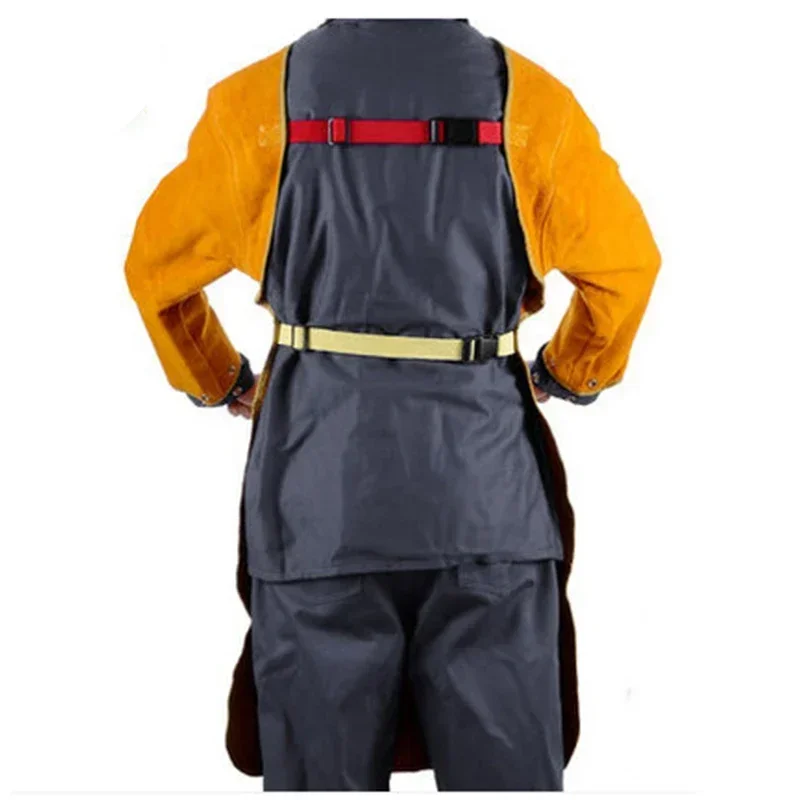 

220v Electric L XL Sleeved Cowhide Apron Reverse Dressing Category 1 Adult L0.52XL