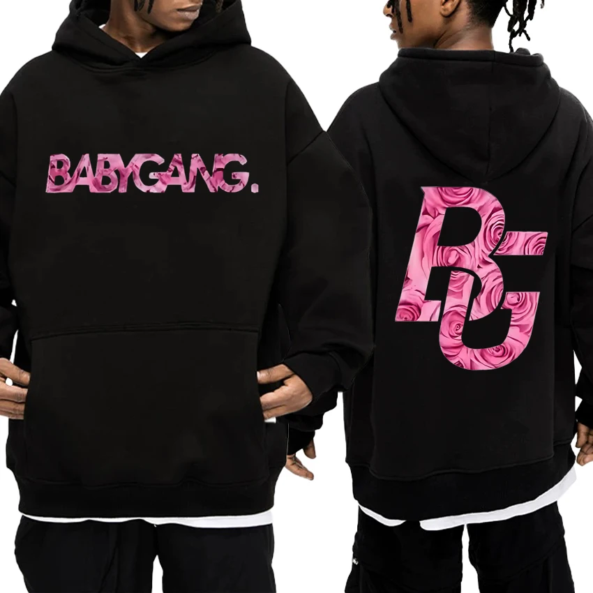 

Hot Rapper Baby Gang Album Tour 2025 Double Sided printed Hoodies New Unisex fashion Y2k Sweatshirt Men women Fleece pullovers